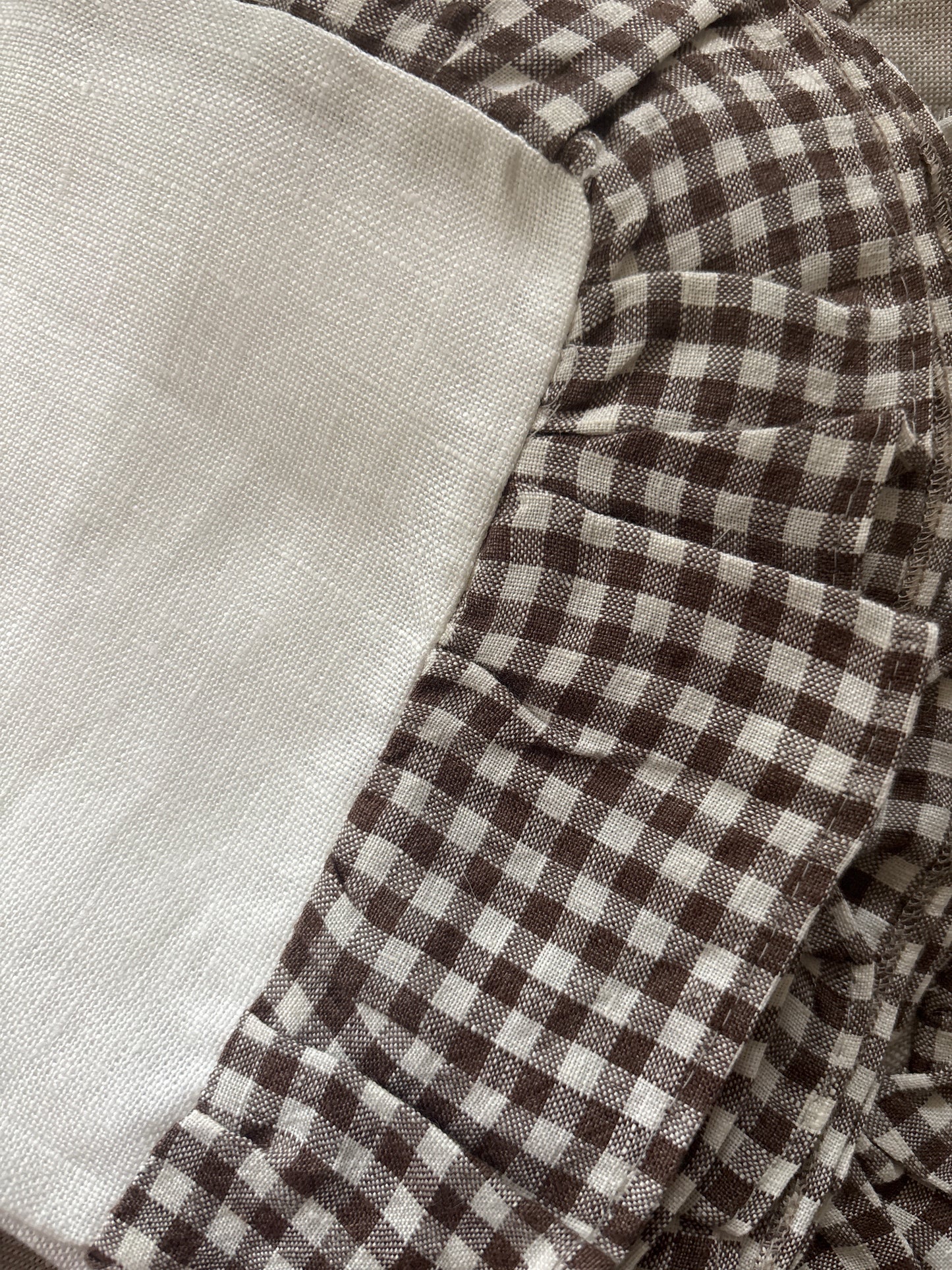 Irish Linen Ruffle Napkin